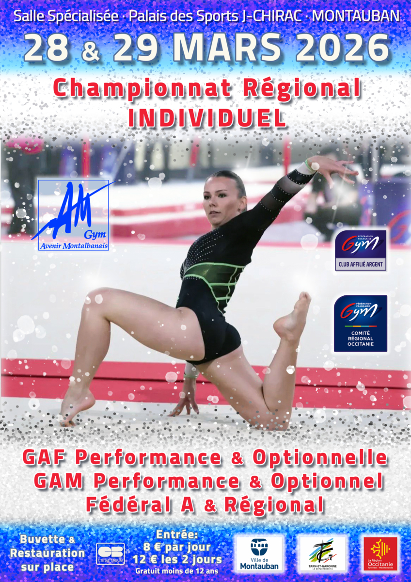 Championnat Régional INDIVIDUEL GAF GAM
