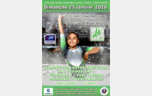 Sélection départementale GAF par équipes