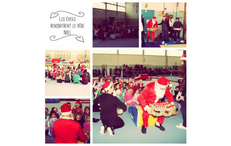 Fête de Noël pour les enfants en baby gym et Eveil Gymnique uniquement