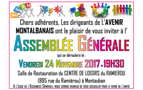 Assemblée Générale 2017