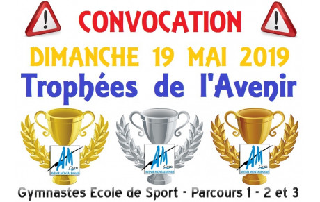 convocation Trophées de l'Avenir