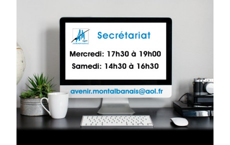 Horaires du secrétariat 2019-2020