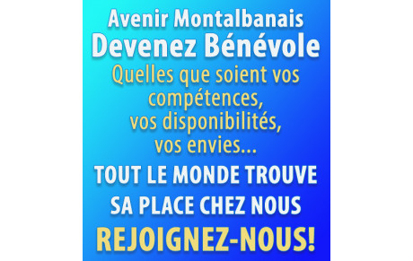 Devenez bénévole à l'Avenir Montalbanais