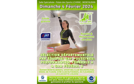 1er compétition de l'année 2024