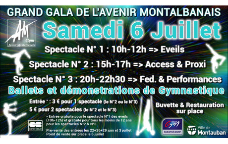 Grand Gala de l'Avenir Montalbanais 2024